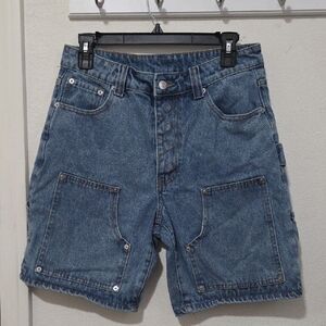 Classic Blue Jean Shorts for Men